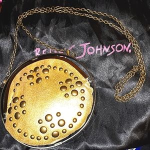 Amazing Vintage BETSEY JOHNSON stud Leather Demi